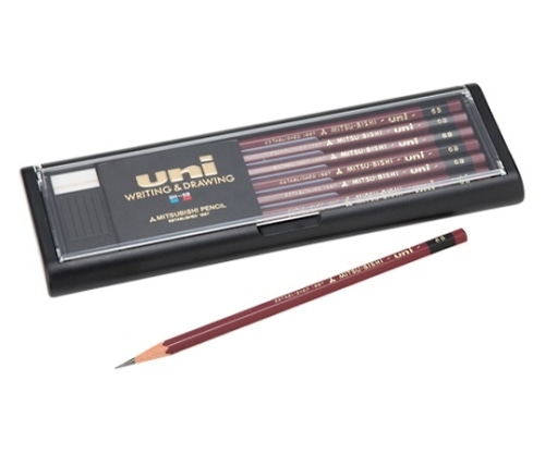 三菱鉛筆 鉛筆 6B U6B 1ダース(ご注文単位1ダース)【直送品】