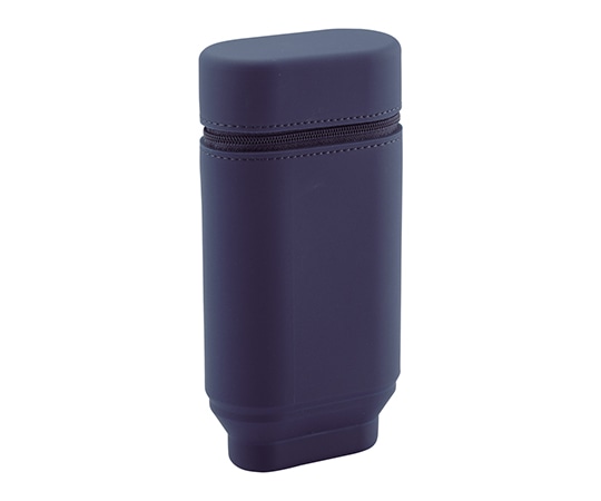 LIHITLAB SMART FIT ACTACT スタンドペンケース<オーバルタイプLサイズ> (ネイビー) A7695-11 1個(ご注文単位1個)【直送品】