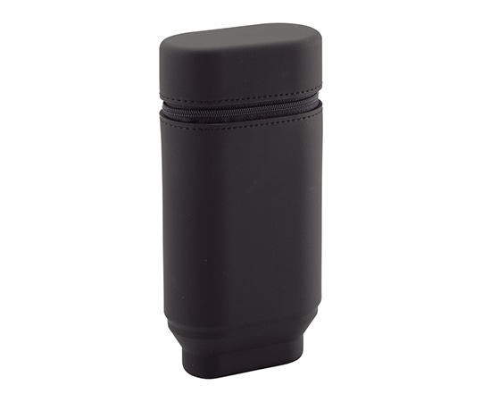 LIHITLAB SMART FIT ACTACT スタンドペンケース<オーバルタイプLサイズ> (ブラック) A7695-24 1個(ご注文単位1個)【直送品】