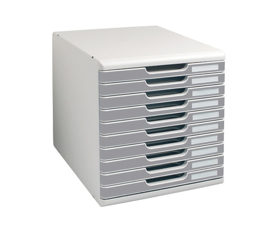 エグザコンタ レターケースSYSTEM2 10段 ストーングレー 302041D 1個(ご注文単位1個)【直送品】