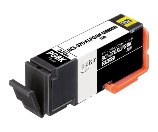 プレジール プレジール 汎用インクカートリッジ ブラック(顔料) PLE-C370XLB 1個(ご注文単位1個)【直送品】