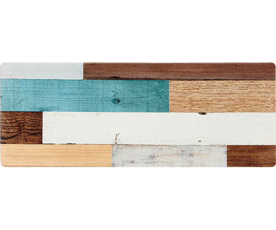 ベストコ さらっと拭ける! ぷにぷにキッチンマット 45×120×0.8cm 重量:1.08kg ND-9853 1個（ご注文単位1個）【直送品】