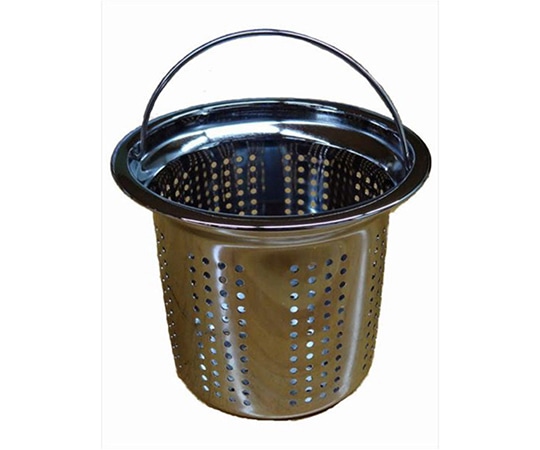 アマダマシナリー（NCC） キッチン用 抗菌排水口ゴミ受け 外径135mm×底面105mm×115mm  1個（ご注文単位1個）【直送品】