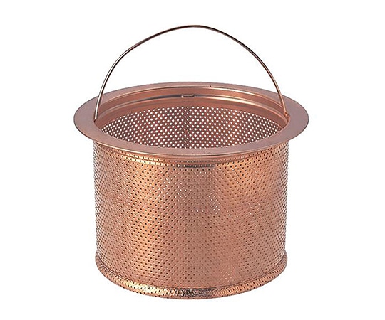 SANEI 流し排水栓カゴ 銅製 ツバ直径133mm×カゴ直径112mm×高さ90mm PH6501AF-2-S 1個（ご注文単位1個）【直送品】