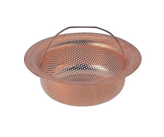 SANEI 流し排水栓カゴ 銅製 ツバ直径133mm×カゴ直径98mm×高さ43mm PH6970F-2-S 1個（ご注文単位1個）【直送品】