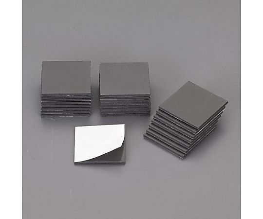 エスコ 25x 25mm マグネット(粘着付/24個) EA781GA-13 1枚(ご注文単位1枚)【直送品】