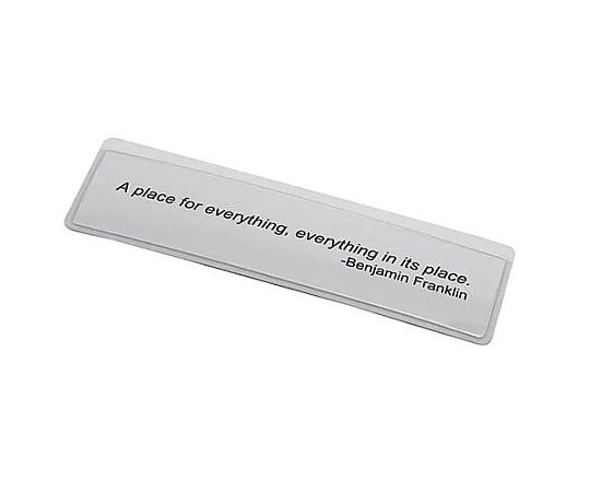 エスコ 102x 25mm クリアホルダー(マグネット付/10枚) EA781GB-101 1組(ご注文単位1組)【直送品】