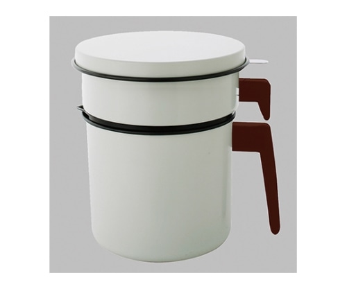 アイリスオーヤマ 活性炭オイルポット1200mlカートリッジ1個付 白 H-OP1200 1個(ご注文単位1個)【直送品】