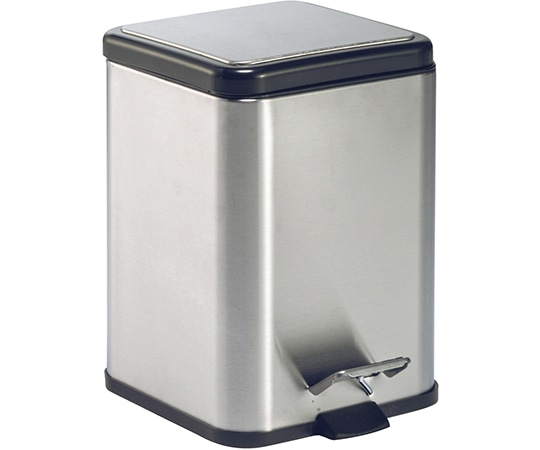 テラモト ペダルボックス角型 6L DS-238-606-0 1個(ご注文単位1個)【直送品】