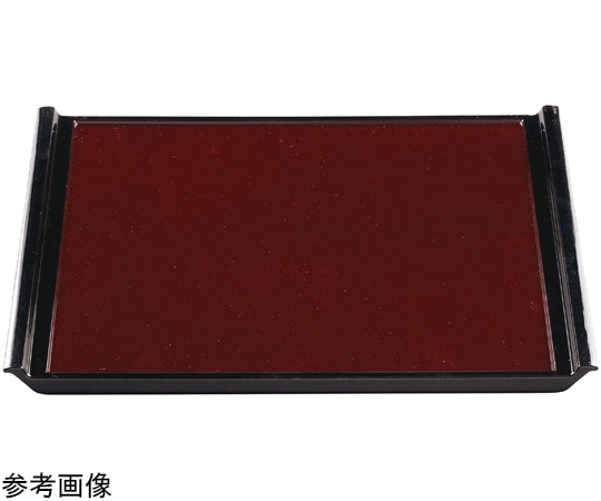 福井クラフト 尺1 角フライト盆 新溜渕黒SL 15005060 1個（ご注文単位1個）【直送品】