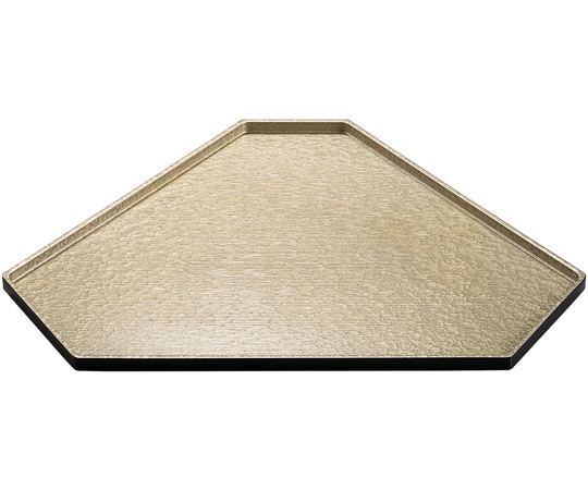 福井クラフト 尺4 富士型盆 シャンパンゴールドアクアSL 15005010 1個（ご注文単位1個）【直送品】