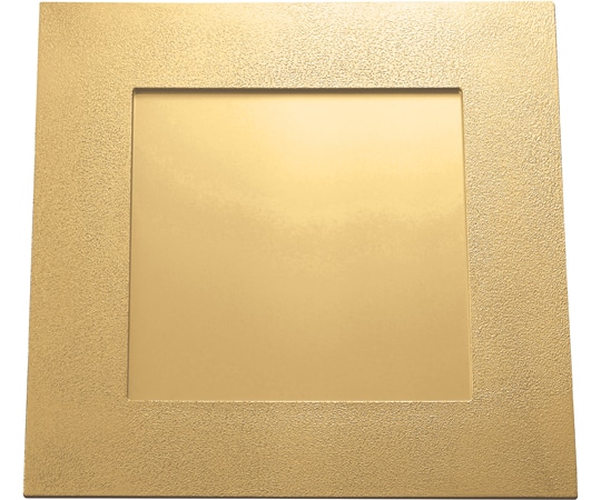 福井クラフト 尺1 前菜炉縁盆 渕絞り金/裏黒塗 17417990 1個（ご注文単位1個）【直送品】