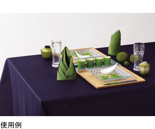 福井クラフト テーブルクロス 紺240cm ×145cm 幅 62120250 1個（ご注文単位1個）【直送品】