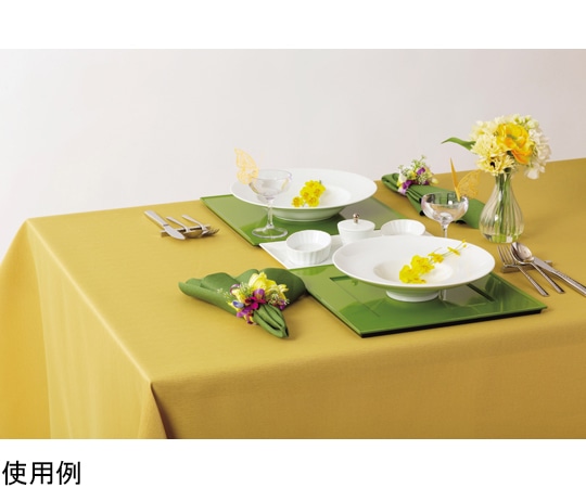 福井クラフト テーブルクロス 金茶240cm ×145cm 幅 62120290 1個（ご注文単位1個）【直送品】