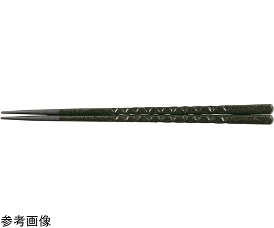 福井クラフト PBT24.0cm 亀甲箸 抹茶輝き 30010820 1個（ご注文単位1個）【直送品】