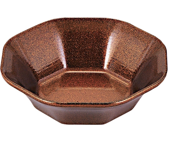 福井クラフト ニュー亀甲八角鉢 オール梨地 48010670 1個（ご注文単位1個）【直送品】