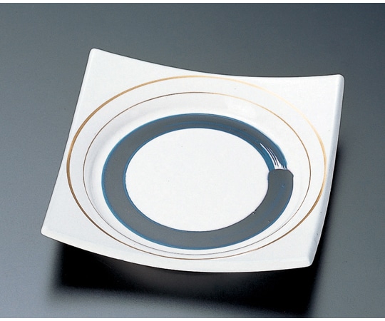 福井クラフト 四方角皿 一筆 22911090 1個（ご注文単位1個）【直送品】