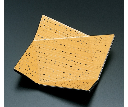 福井クラフト 四方隅折皿 ごま竹 22932550 1個（ご注文単位1個）【直送品】