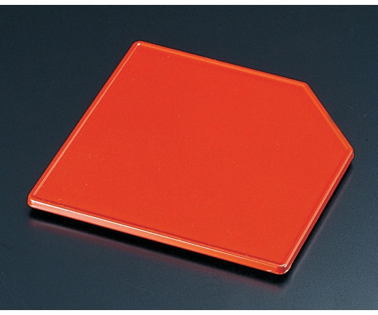 福井クラフト 平板 朱 22020070 1個（ご注文単位1個）【直送品】