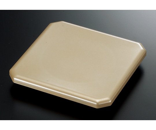 福井クラフト 面取り角皿 銀 24024400 1個（ご注文単位1個）【直送品】