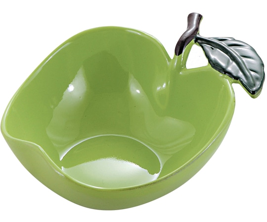 福井クラフト 姫りんご鉢 黄緑 54300370 1個（ご注文単位1個）【直送品】