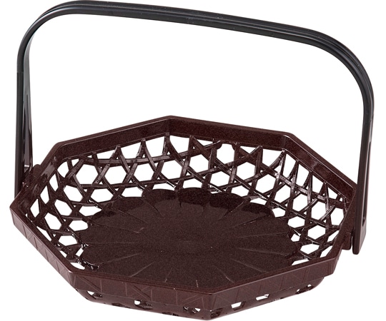 福井クラフト 八角菊手提篭 新溜 51030946 1個（ご注文単位1個）【直送品】