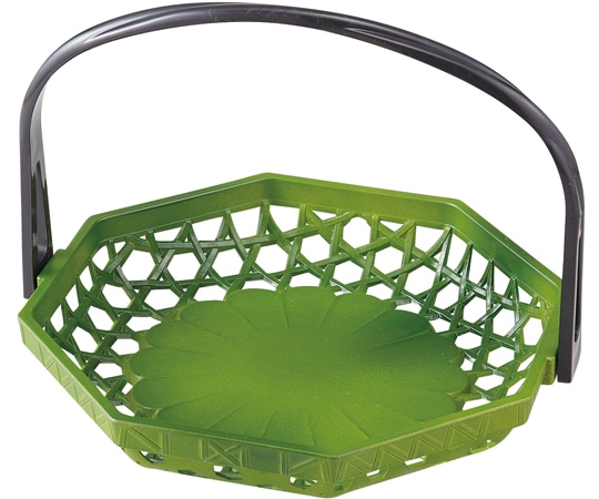 福井クラフト 八角菊手提篭 若竹 55203800 1個（ご注文単位1個）【直送品】