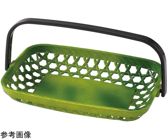 福井クラフト 8寸 長角手提カゴ 若竹 55203820 1個（ご注文単位1個）【直送品】