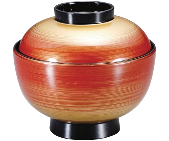 福井クラフト 耐熱3.7寸 仙才椀 金かすみ 内黒 12033520 1個（ご注文単位1個）【直送品】