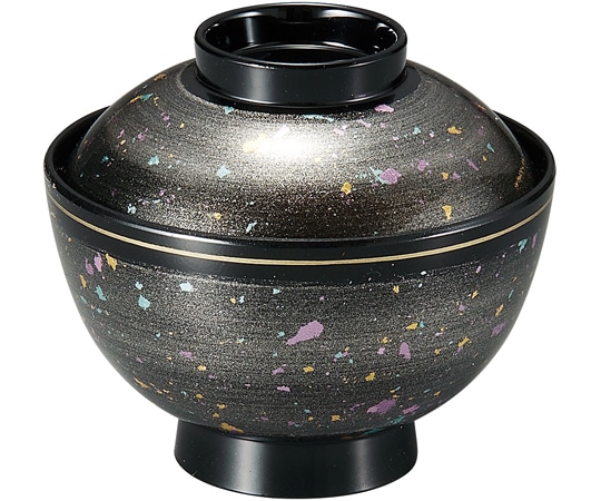 福井クラフト 新和越前椀 銀光彩 37001860 1個（ご注文単位1個）【直送品】