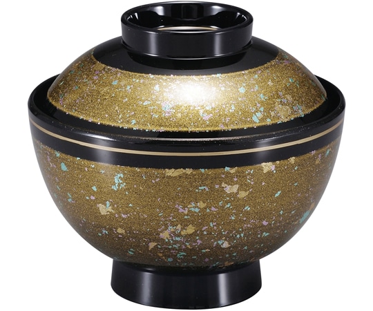 福井クラフト 新和越前椀 金光彩 70000750 1個（ご注文単位1個）【直送品】