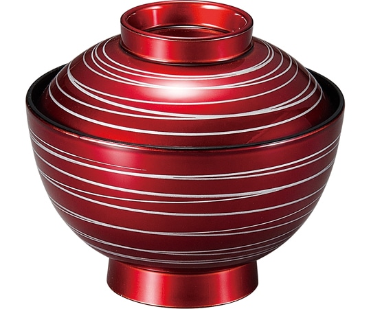 福井クラフト 新和越前椀 ワインカラー乱 37001870 1個（ご注文単位1個）【直送品】