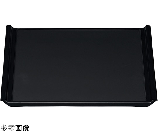 福井クラフト 尺2 角フライト盆 新ブラッククロス弱SL渕黒 11017320 1個(ご注文単位1個)【直送品】