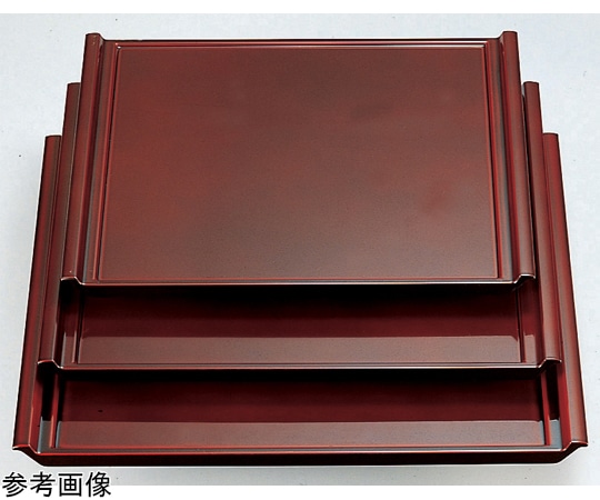 福井クラフト 尺1 角フライト盆 溜SH塗 15236370 1個（ご注文単位1個）【直送品】