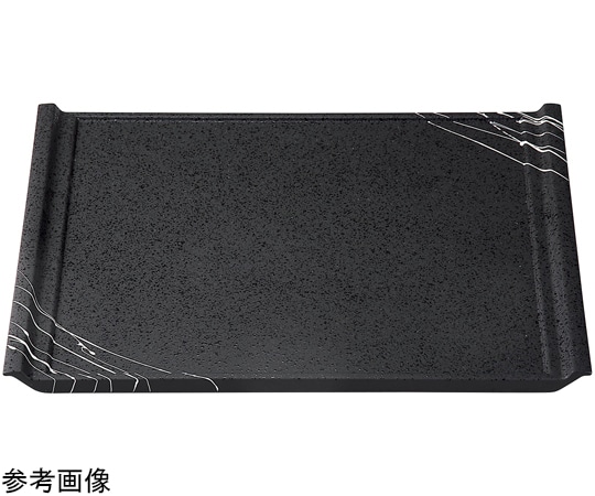 福井クラフト 尺1 角フライト盆 黒SLタタキ白乱糸 11014410 1個（ご注文単位1個）【直送品】