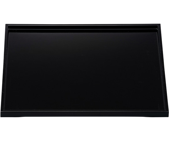 福井クラフト 尺0 平成角盆 黒SL 11016370 1個（ご注文単位1個）【直送品】