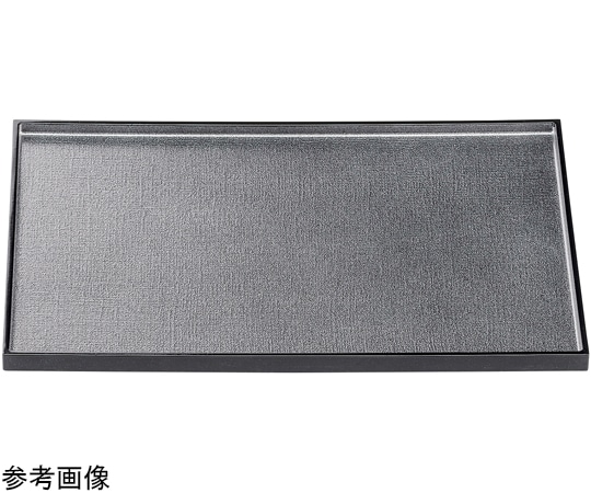 福井クラフト 尺3 平成長手布目盆 銀梨地天横黒SL 17414380 1個（ご注文単位1個）【直送品】