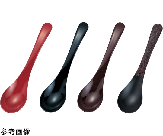 福井クラフト おじやスプーン 200(大)朱塗 48131140 1個（ご注文単位1個）【直送品】