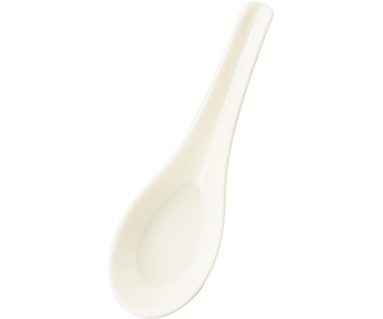 福井クラフト 中華アクリルレンゲ 白OM 48131290 1個（ご注文単位1個）【直送品】