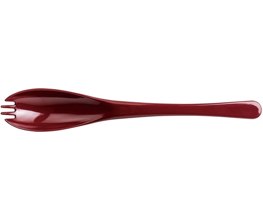 福井クラフト TA先割れスプーン(大)朱OM 81258252 1個（ご注文単位1個）【直送品】