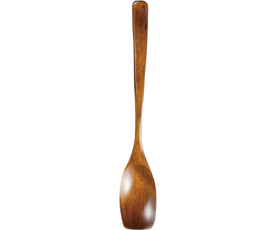 福井クラフト 19.2cm 細身マルチスプーンふき漆 80603635 1個（ご注文単位1個）【直送品】