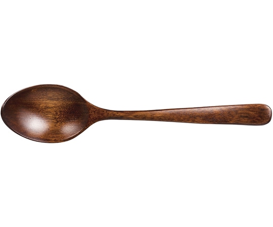 福井クラフト 木製カレースプーン ふき漆 81258245 1個（ご注文単位1個）【直送品】