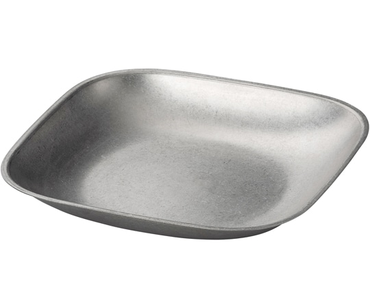 福井クラフト 200角 ステン盛皿(スモーク銀) 62163880 1個（ご注文単位1個）【直送品】