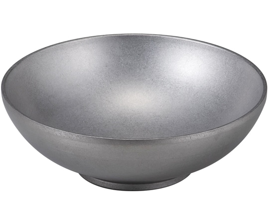 福井クラフト Ф200 ステン丸鉢(スモーク銀) 62164780 1個（ご注文単位1個）【直送品】