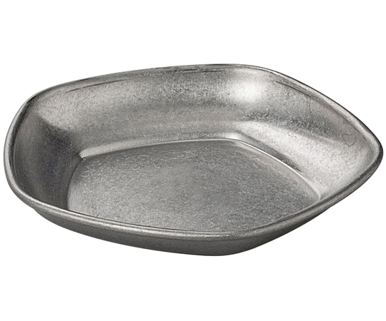 福井クラフト ステン五角小皿(スモーク銀) 62163790 1個（ご注文単位1個）【直送品】