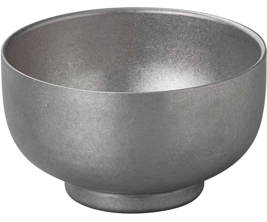 福井クラフト φ130ステン碗(スモーク銀) 62163850 1個（ご注文単位1個）【直送品】
