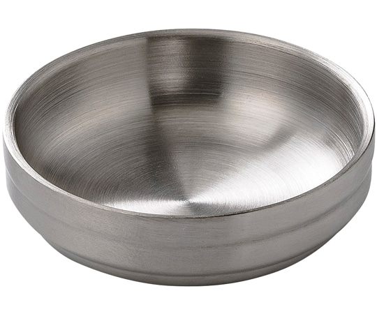 福井クラフト φ90切立小皿(ステンレス)マット 62163990 1個（ご注文単位1個）【直送品】