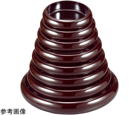 福井クラフト 7寸 ニュー寿冠桶 新溜内黒 50260900 1個（ご注文単位1個）【直送品】