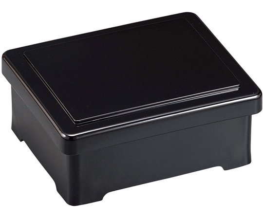 福井クラフト 錦丼重 黒内朱(蓋親) 40430110 1個（ご注文単位1個）【直送品】