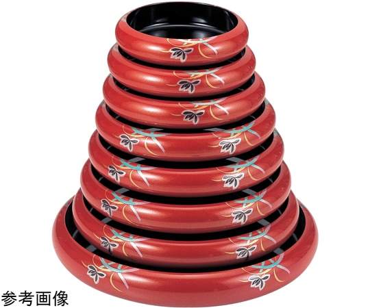 福井クラフト 尺3 ニュー寿冠桶 朱蘭 70012630 1個（ご注文単位1個）【直送品】